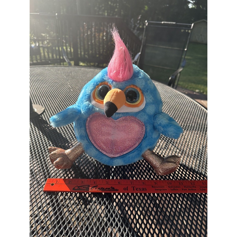 Zuru Rainbocorns Wild Heart Surprise Toucan with Wings Plush Stuffed Toy 9x11 in